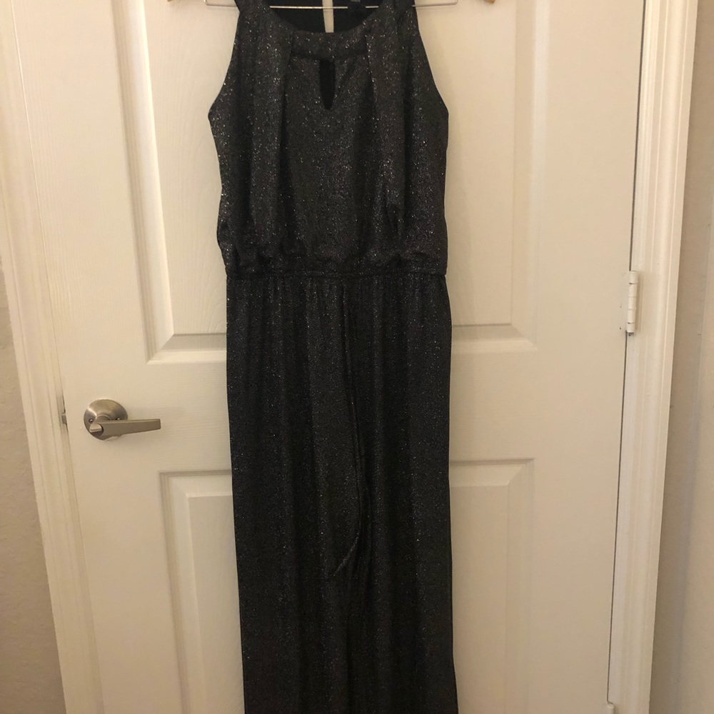 Black sparkling jumpsuit